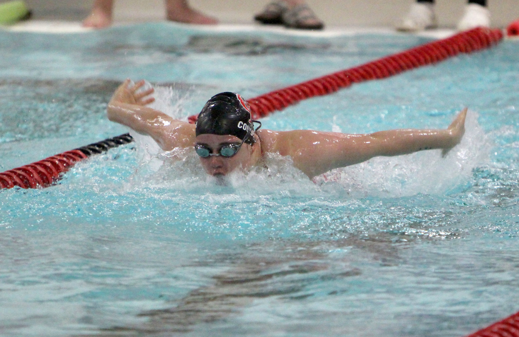 Hudson at Chi-Hi girls swimming 9-10-19